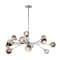 Et2 Asteroid 12-Light 41.5" Wide Polished Chrome Pendant Light E24826-138PC - alternate 1
